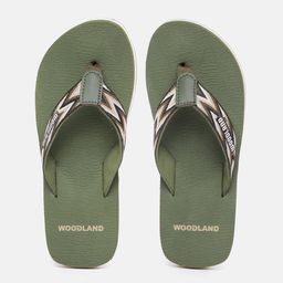 Woodland Men Striped Thong Flip-Flops-50