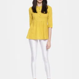 go colors! Go Colors White Metallic Pattern Leggings image 4