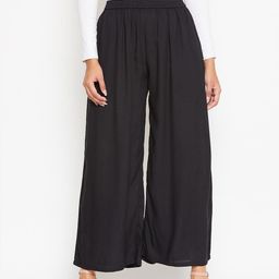 Women Viscose Wide Leg Reguler Fit Solid Palazzo-image-68
