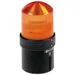Schneider Electric Harmony XVB Base Mount 24 V AC/DC Amber Steady Beacon, XVBL0B5-7