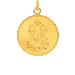 Kalyan Jewellers Women 24KT 999 Purity Lord Ganesh Gold Coin 8g-picture-38