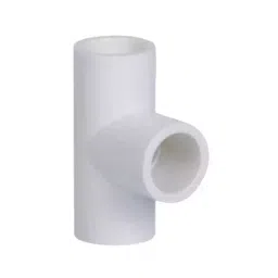 Topland UPVC Plain Tee Size 2.54 cm, 304TS103-43