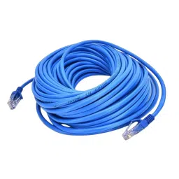 LOTA Cat6 Ethernet Cable High Speed PVC Blue 15 m with RJ45 Connector, ‎MST-771-LT-25