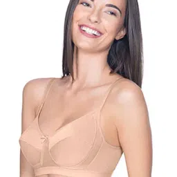Amante Beige Non Wired Non Padded Everyday Bra-image-31