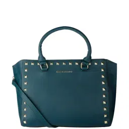 Giordano Refresh Blue Embellished Medium Handbag-image-53
