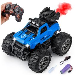 Toysire Remote Control Car For Kids With Mist Smoke Effect 4 Wd Monster Truck Rock Crawler Climbing Rc Toy Car-4