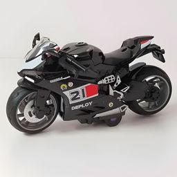 NEGOCIO Die-Cast 1:14 Scale Racing Bike Model for Kids,Metal Motorcycle Model - Alloy Body Pull Back Toy Bike, for Motorcycle Lovers- Pack of 1- Color May Vary-27