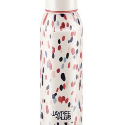 Jaypee Plus Punch Prime Printed Vacuum Insulated Stainless Steel Hot & Cold Water Bottle-BIS Certified, Rustproof and leakproof,650ml,Ideal for School Kids, Office & Travel - (White)-image-93