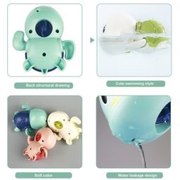 ADKD Swimming Turtle Wind Up Bath Toy Pack Of 3  (Colour May Vary) image 4