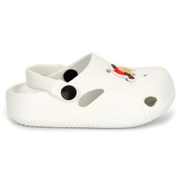 TRUFFLE COLLECTION Perforated Clogs With Mushroom Charms - White image 5