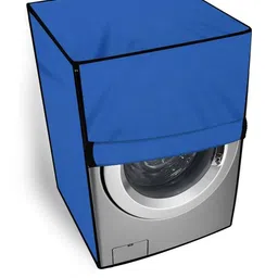 The Furnishing Tree Blue Printed Washing Machine Cover-picture-11
