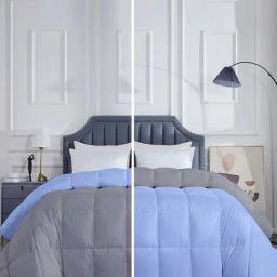 Razzai Blue Poly fill Basic Comforters-image-9