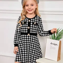 BAESD Print A-Line Dress-13