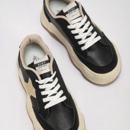 The White Pole Women's Black Casual Sneakers-image-68