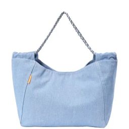 Lino Perros BlueSolid Large Shoulder Handbag-48