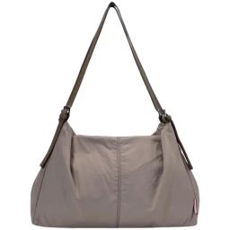 Lino Perros OliveSolid Large Shoulder Handbag-picture-38