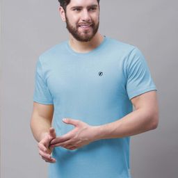Friskers Round Neck Pure Cotton T-shirt-picture-28