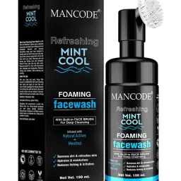 Mancode Detoxifying De Tan & Refreshing Mint Cool Foaming Facewash (Pack of 2) image 2