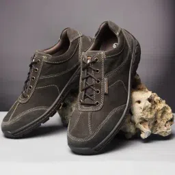 Woodland Men's Dbrown Sneakers-picture-0