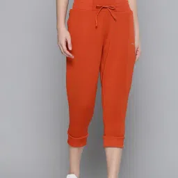ALCIS Rust Slim Fit Capris-image-8