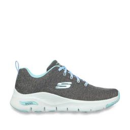Skechers Women's ARCH FIT-COMFY WAVE Charcoal Casual Sneakers-image-98