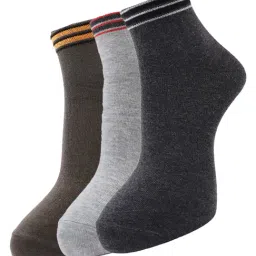 Dollar Multi Cotton Free Size Socks - Pack of 3-21