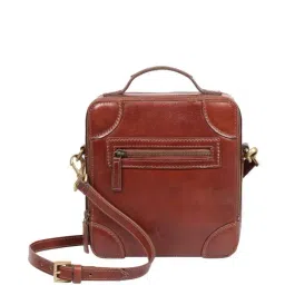 Hidesign Tan Solid Medium Cross Body Bag-31