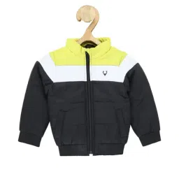 allen solly junior Allen Solly Kids Multicolor Quilted Full Sleeves Jacket-picture-6