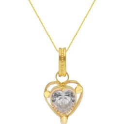Malabar Gold and Diamonds 22K (916) BIS Hallmark Yellow Gold Pendant for Women-picture-21