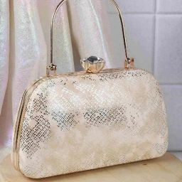 Mochi Gold Animal Effect Small Clutch-picture-13