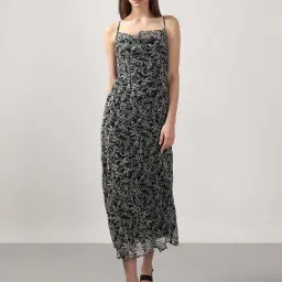 Vero Moda Black Printed Dress-image-66