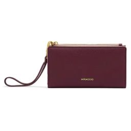 Miraggio Carmen Wine Textured Medium Bi-Fold Wallet-picture-35