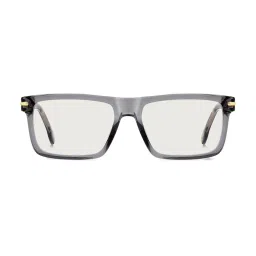 Carrera Grey Rectangular Eye Frames for Men image 2