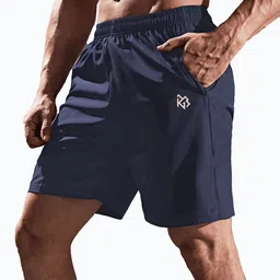 3Colors Men Low-Rise Running Sports Shorts-image-85