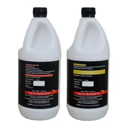Kangaroo 1 Kg Each Carnauba Wax And Dashboard Polish With 2 Foam Pad image 2