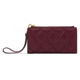 Miraggio Amaya Wine Quilted Medium Bi-Fold Wallet-picture-47
