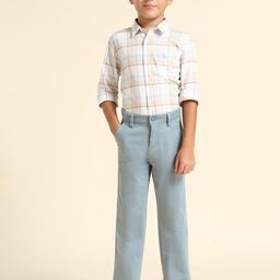 U.S. Polo Assn. Kids Boy Slim Fit Cotton Trousers-picture-47