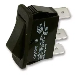 ARCOLECTRIC (BULGIN LIMITED) ROCKER SWITCH, SPDT, BLACK, C1510AB BLK-image-67