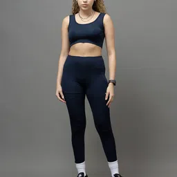 GO DEVIL Round Neck Bra With Tights Co-Ords-image-20