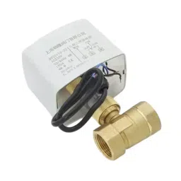 TECHNO Brass Motorized Valve 3 Way 25.4 mm (1 inch), EAV3-25-17