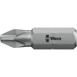 WERA PHILLIPS BIT, SIZE PH3, 25MM, 05072074001-82