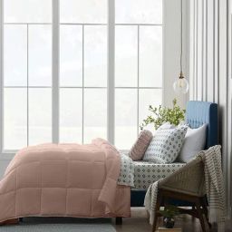 Razzai Peach Poly fill Basic Comforters image 3