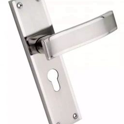 Jainson Locks 60 mm Stainless Steel and Aluminium Brushed Steel Finish Mortoise Lock Set-image-55