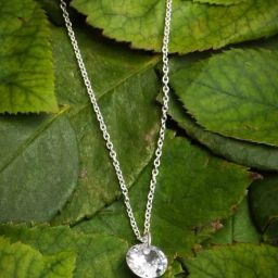 Accessorize London Women's 925 Sterling Silver Cubic Zirconia Pendant Necklace-image-51