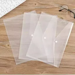 GENERIC A4 Document File Clear Bag (Pack of 60)-41
