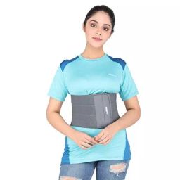 Reify After Delivery Tummy Reduction Abdominal Belt in Grey Color for Women, Size M-16