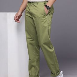 Louis Philippe Sport Men Slim Fit Chinos Trousers-picture-33