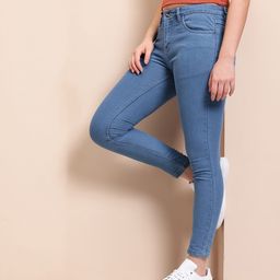 Mast & Harbour Women Skinny Fit Mid-Rise Stretchable Jeans-picture-8