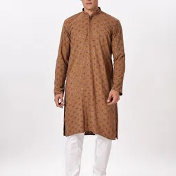 Anouk Men Ethnic Motifs Thread Work Kurta-picture-49