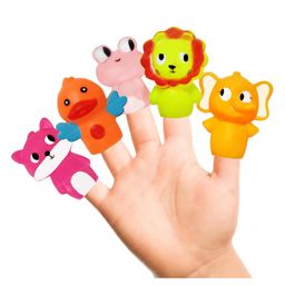 Bunie Animal Theme Finger Puppets Toys for Kids  Pack of 5 Multicolor-11